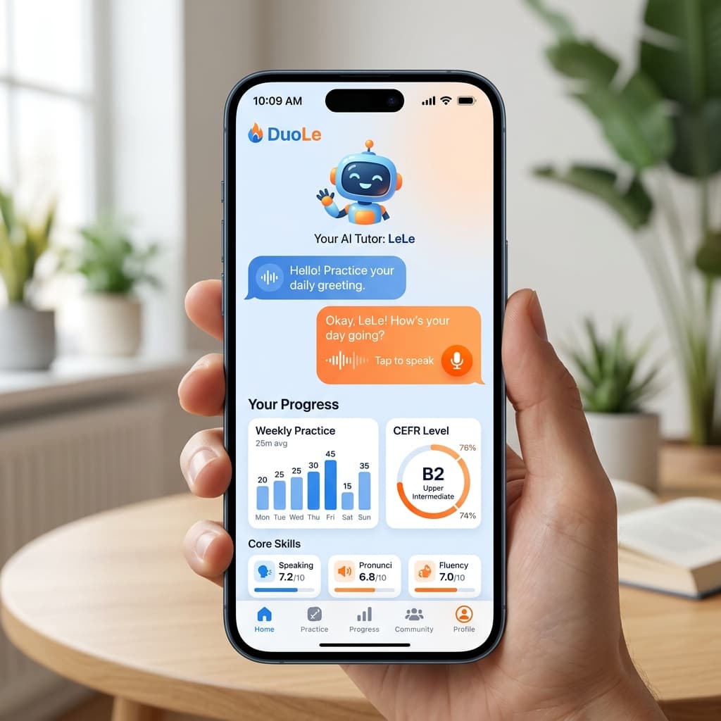 多乐口语陪练APP 预览